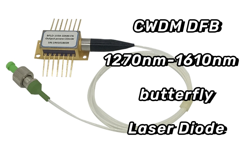 CWDM (1270 нм-1610 нм) 1625 нм 1650 нм DFB 14PIN лазерный диод-бабочка